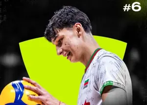 رسمی: جواهر والیبال ششمین بازیکن برتر دنیا