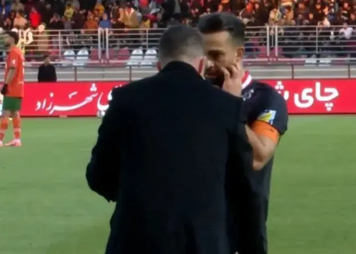 اوسمار سروش را وسط شادی گل احضار کرد!