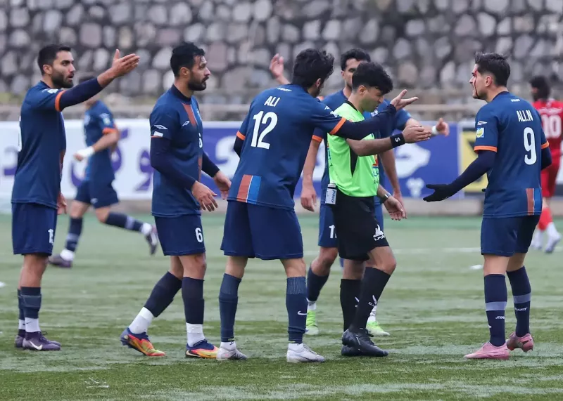 مصدومیت دلخراش هافبک مس سونگون (عکس)