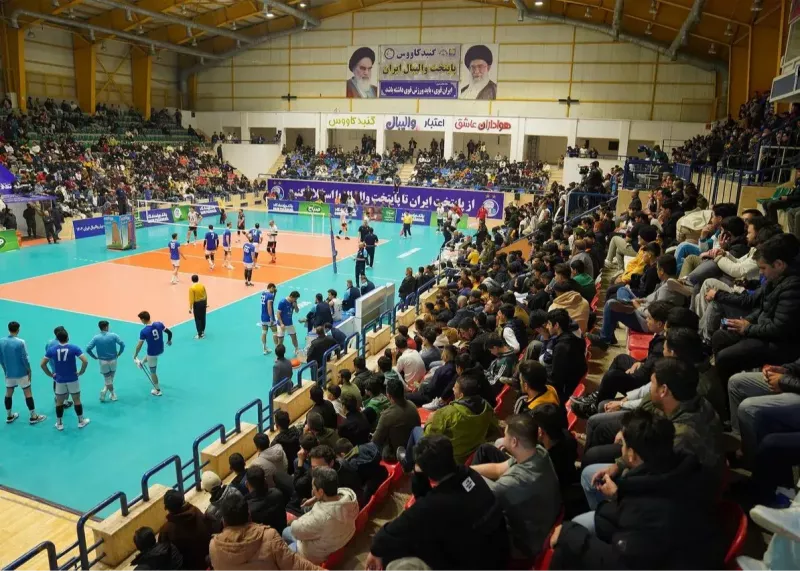 رکوردشکنی حیرت انگیز والیبال ایران در آنتن