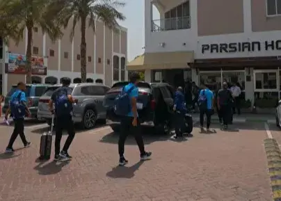 امیدهای فوتبال ایران به امارات رسیدند