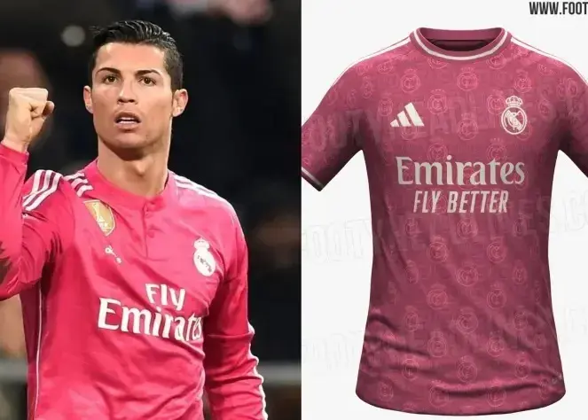 کیت جدید رئال لو رفت: رئال دوباره صورتی! (عکس)