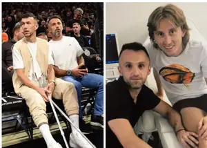 عکس باکیچ کنار بزرگترین ستارههای مصدوم جهان!