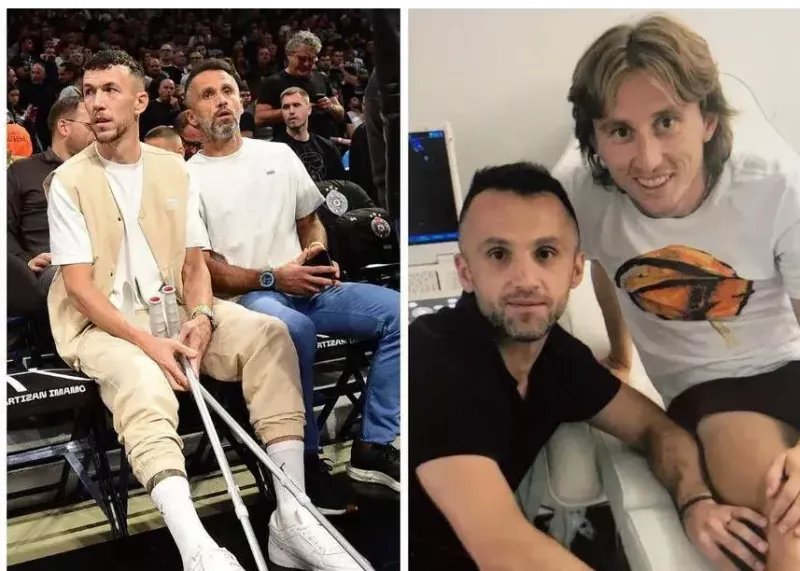 عکس باکیچ کنار بزرگ‌ترین ستاره‌های مصدوم جهان!