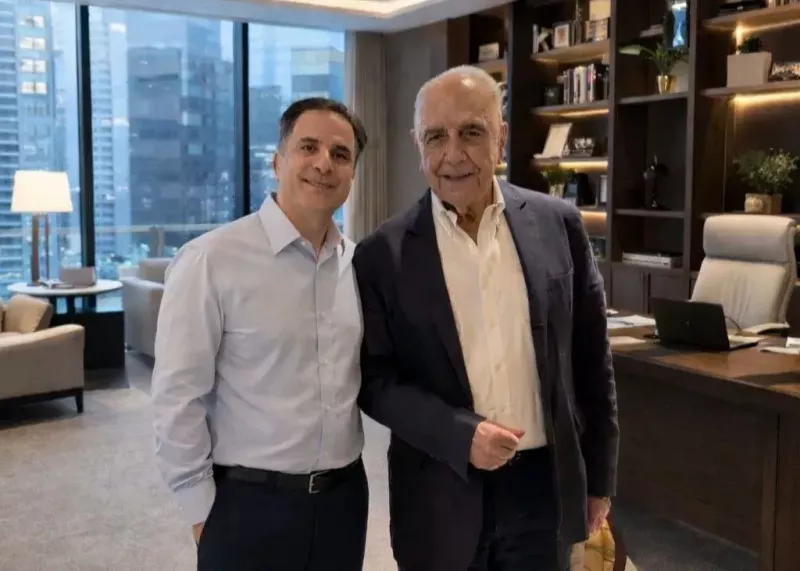 دیدار رضا حدادیان با رئیس محبوب باشگاه میلان