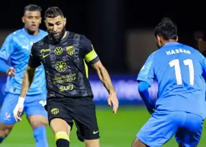 پیروزی حیاتی بنزما و الاتحاد در آخرین بازی سال