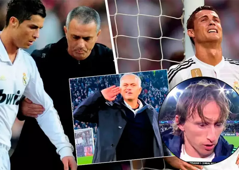 مودریچ: دیدم که مورینیو اشک رونالدو را درآورد