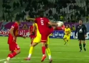 تایید اشتباه علیه علی نعمتی در دقیقه 1+90