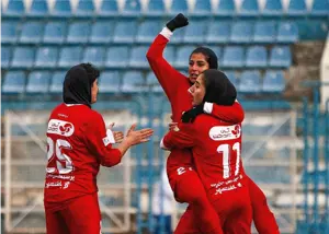 فرار لحظه آخری زنان پرسپولیس از باخت ناگهانی