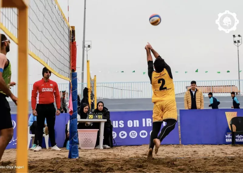 شهداب و میزبانی از لیگ برتر والیبال ساحلی