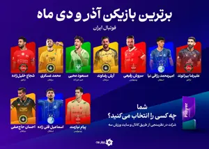 نامزدهای سرشناس اولین جایزه فوتبال ایران در سال ۲۰۲۶