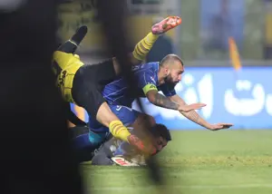 روزبه در نقش هاشمی نسب در دربی! (عکس)