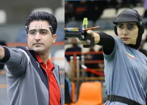 دختر ایرانی در جمع 10 تیرانداز برتر جهان