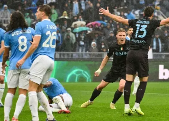 پیروزی مهم ناپولی در بازی اخراجی‌ها!