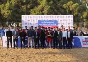 قهرمانی رقیب استقلال در فوتبال ساحلی!