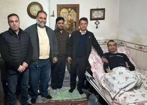 مهمانی خاص سرمربی تیم ملی کشتی