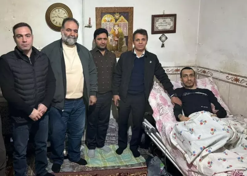 مهمانی خاص سرمربی تیم ملی کشتی