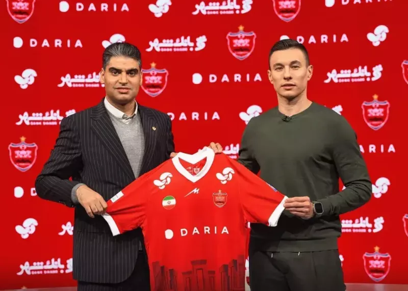 رسمی: ایگور سرگیف با پیراهن پرسپولیس!