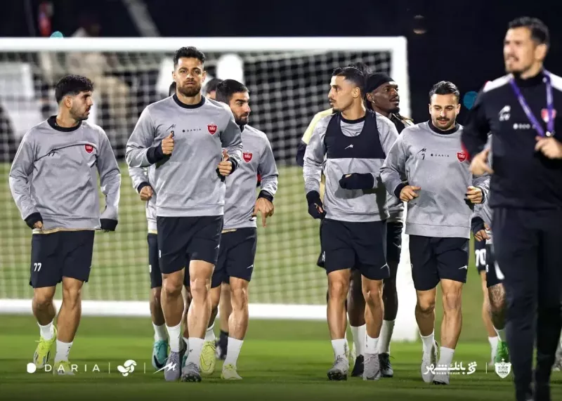 تمرین پرسپولیس منهای پنج ستاره!