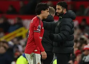 درگیری فیزیکی آموریم و ستاره منچستر در تمرین!