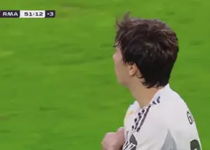 گل فوق دراماتیک رئال با دبل تیر!