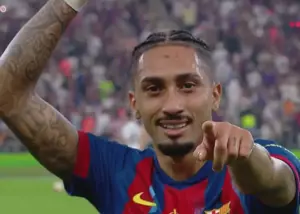 دبل رافینیا: برگ برنده بارسا این برزیلی است