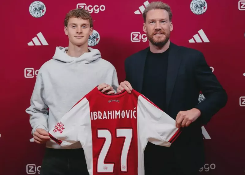 پسر بزرگ زلاتان به آژاکس پیوست