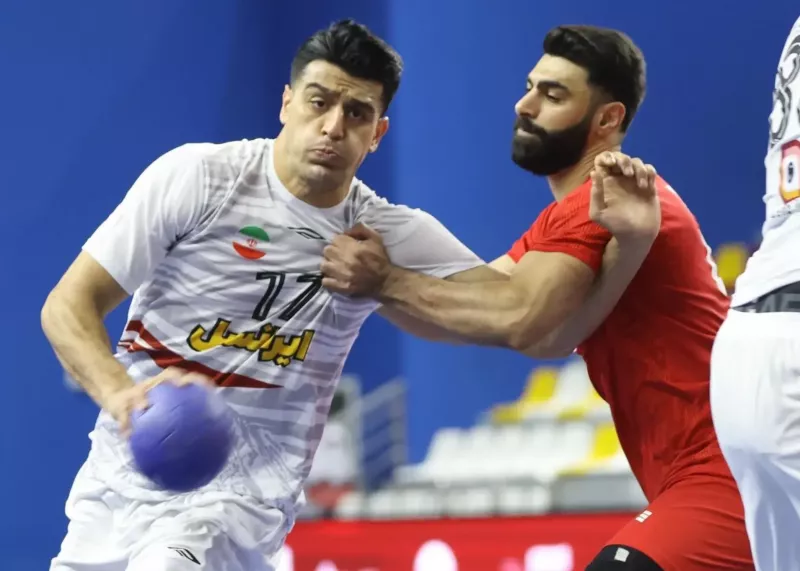 هندبال ایران، استرالیا را گلباران کرد