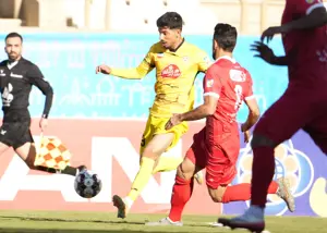 ملی‌پوش فجر برای باخت پرسپولیس آمد (عکس)