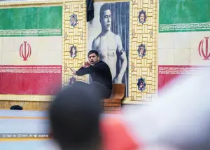 علیرضا دبیر کنار تشک تاب نمی آورد(عکس)