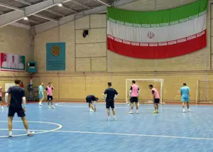 کاپیتان ایران با چهره ویژه در تمرین (عکس)