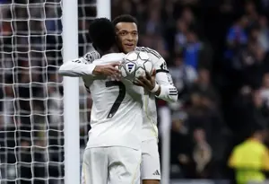 به لطف امباپه: برنابئو با وینیسیوس آشتی کرد!