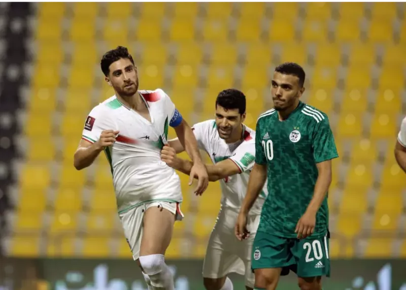 بازی بزرگ ایران و الجزایر در شهر منچستر