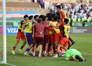 درخواست فدراسیون چین برای بازی با تیم امید