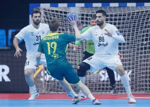 هندبال ایران، استرالیا را دبل کرد