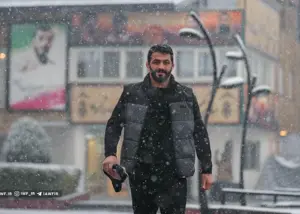 روز برفی ستاره ها در خانه کشتی(عکس)