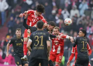 شب تلخ ستاره ژاپنی در شکست بایرن مونیخ