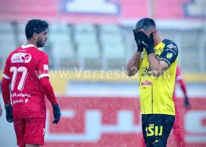 افسوس کاوه به جای شادی مقابل پرسپولیس