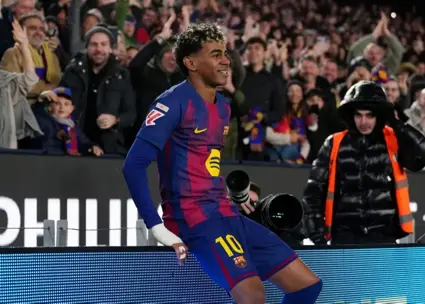 خیره‌کننده: یامال به 100 رسید!