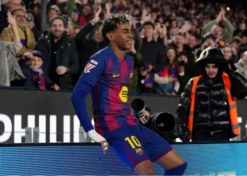 گلزنی یامال به سبک اسطوره رئال مادرید!