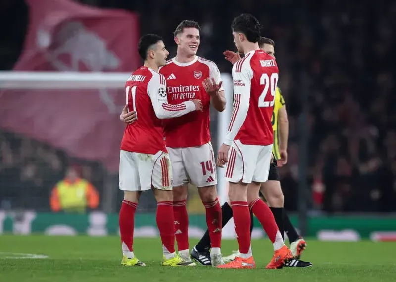 آرسنال 3-2 غیرت | صعود مقتدرانه توپچیها