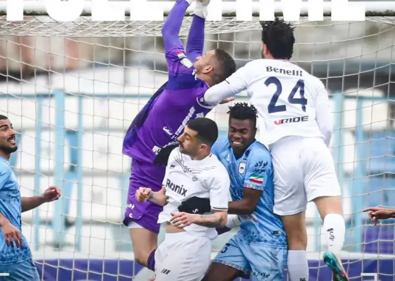 ملوان 1 - چادرملو 0: سه امتیاز برای رتبه هفتمی