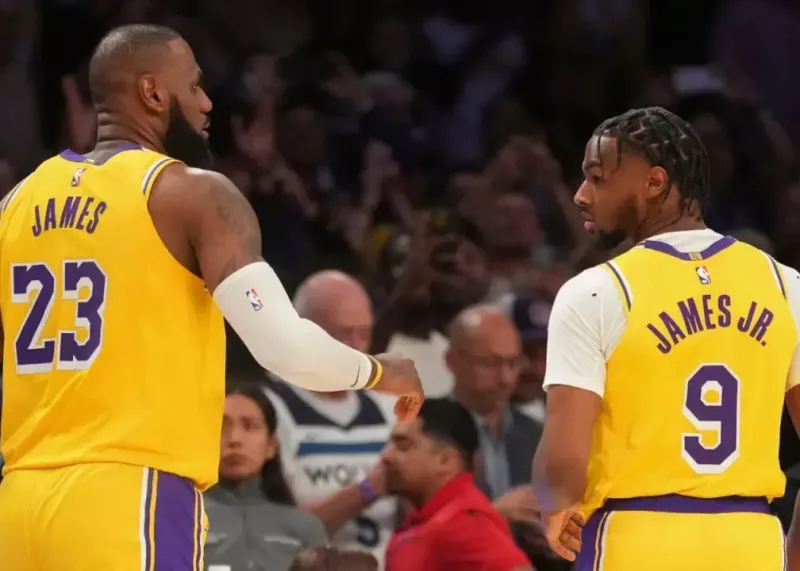 لبران و پسرش، ویزاردز را در واشنگتن نابود کردند!