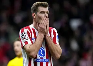 آژیر قرمز در اتلتیکو: ستاره تیم ضربهمغزی شد!