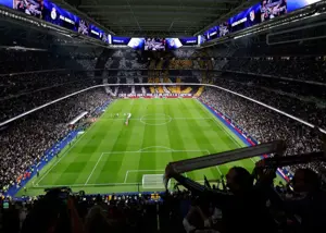 خشم برنابئو: رئال قبل از شروع بازی هو شد!