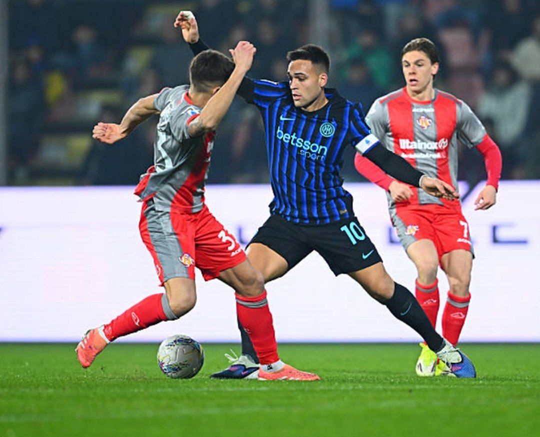 حادثه وحشتناک در بازی اینتر (عکس)