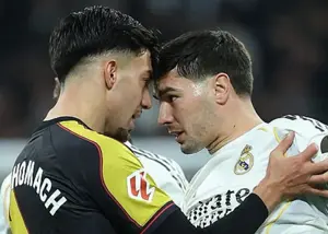 درگیری شدید مراکشیها در بازی رئال مادرید