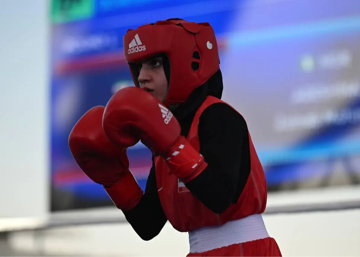 رقابت جذاب دختران بوکس ایران روی رینگ