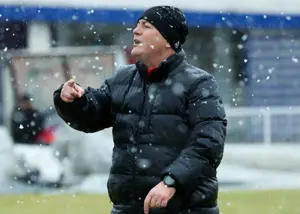 تمرین تراکتور دوباره برفی شد! (عکس)