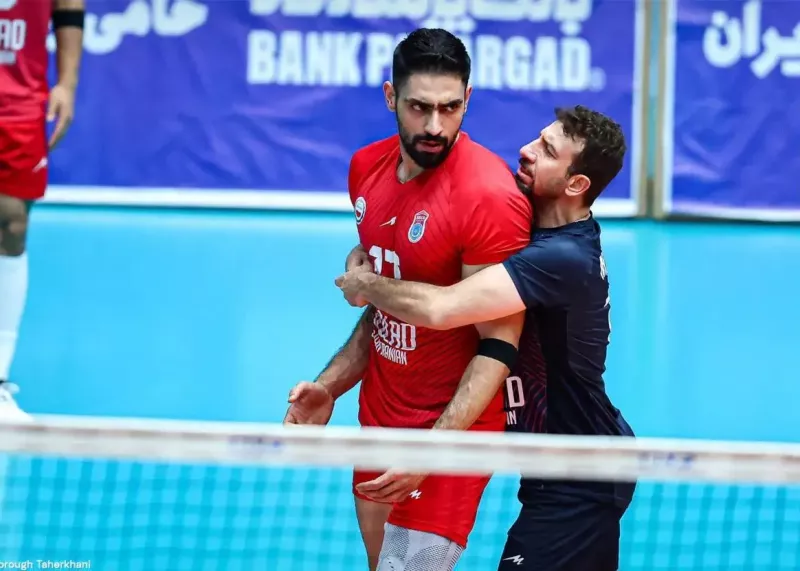 امیر غفور مقابل سوپراستار جدید والیبال ایران کم آورد!